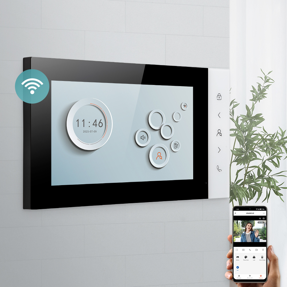 Home Security Monitor - HOMSECUR XM716D Tuya App Innenmonitor für