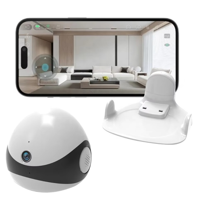 Home Security Robot Dog - Kabellose 2K HD Mobile Haustier-Begleiter-Roboterkamera mit