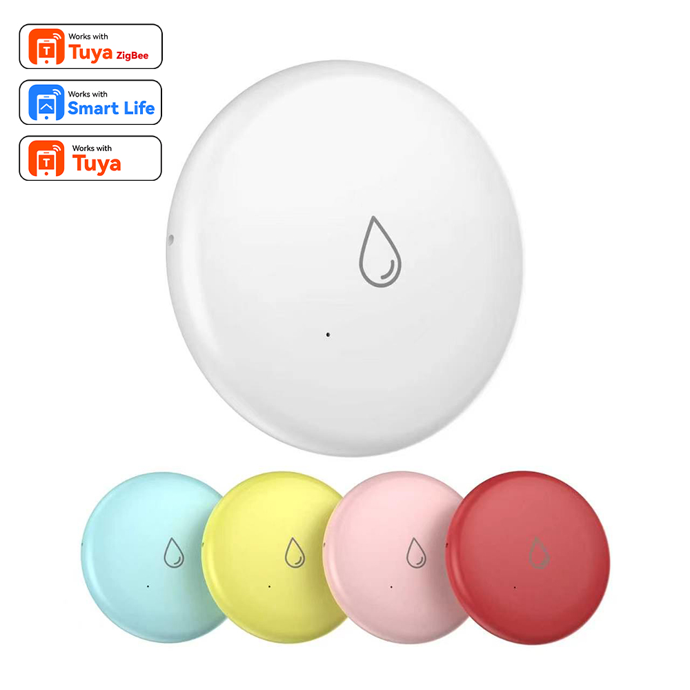 Home Security App - Zigbee Leckagesensor LED-Einbruchmelder für Tuya Smart