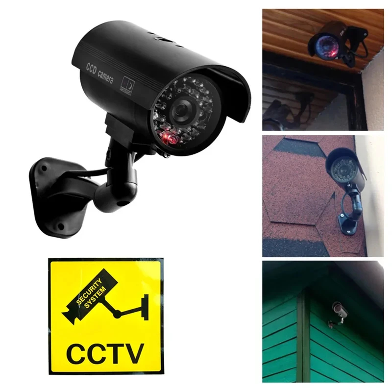Home Security Group - Simulierte Dummy-Kamera mit LED-Licht für den