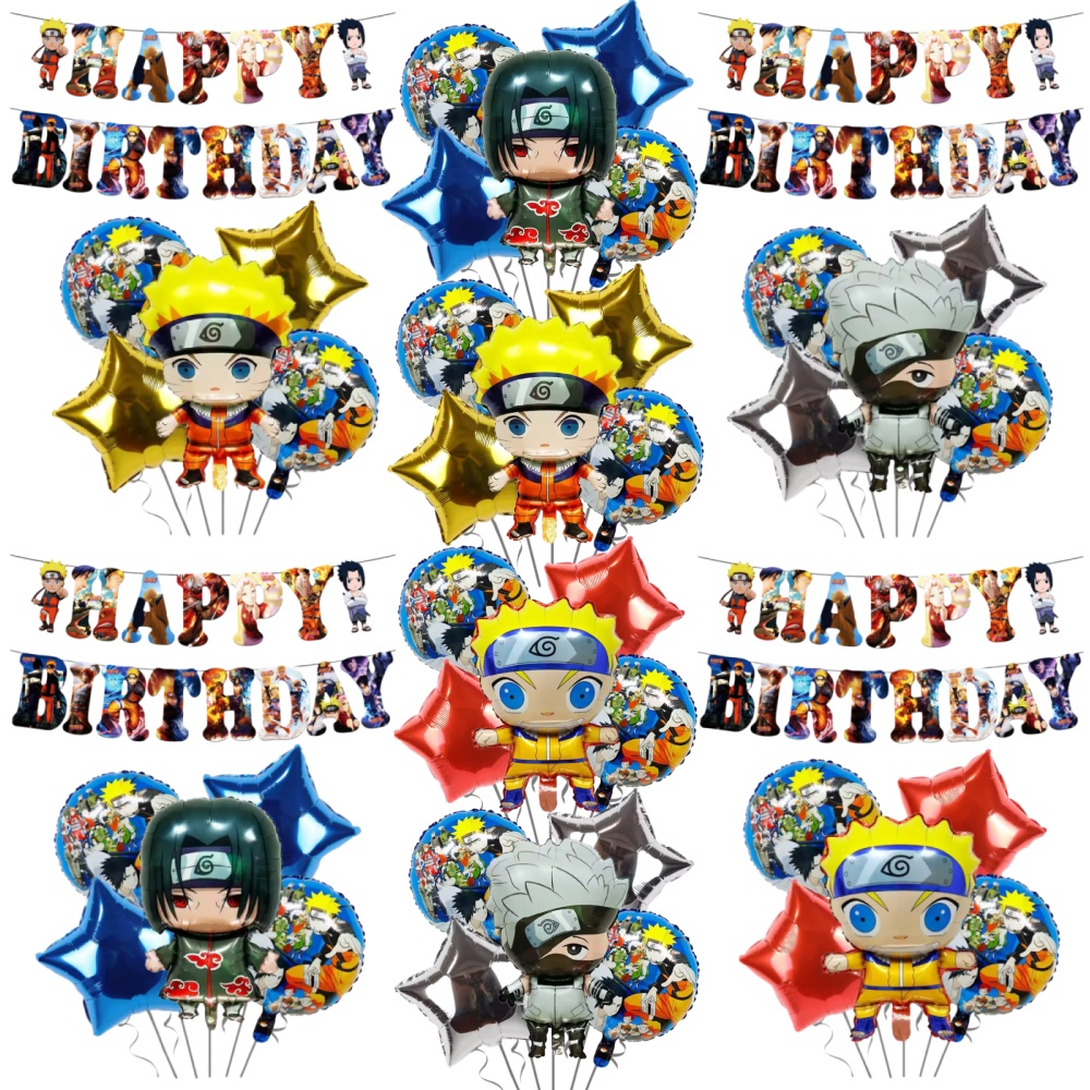 Home Security Heroes - Naruto Kakashi Uchiha Sasuke Geschenkspielzeug Ballons