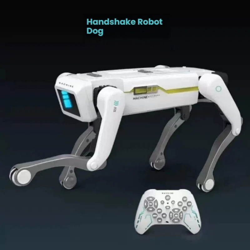 Home Security Robot Dog - Ferngesteuerter Roboterhund mit Handshake-Funktion, KI-gestützte Künstliche