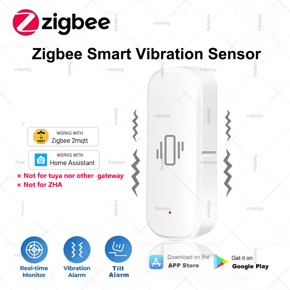 Home Security Monitor - Zigbee Smart Vibration Sensor Home Security