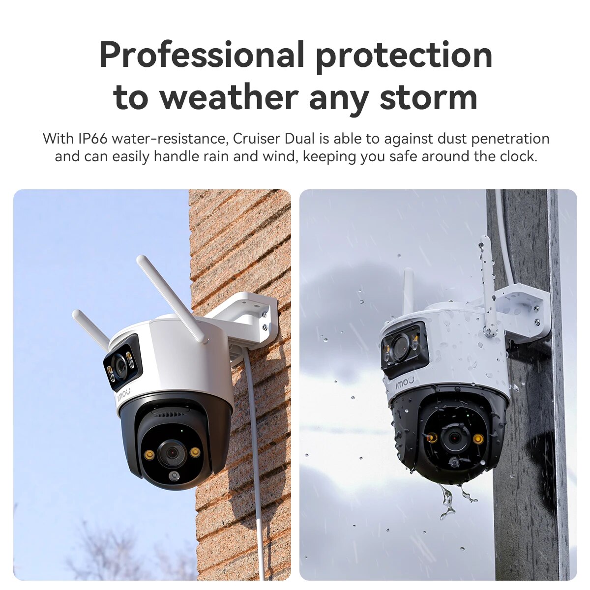 Home Security Monitor - IMOU PT-Überwachungskamera für den Außenbereich –