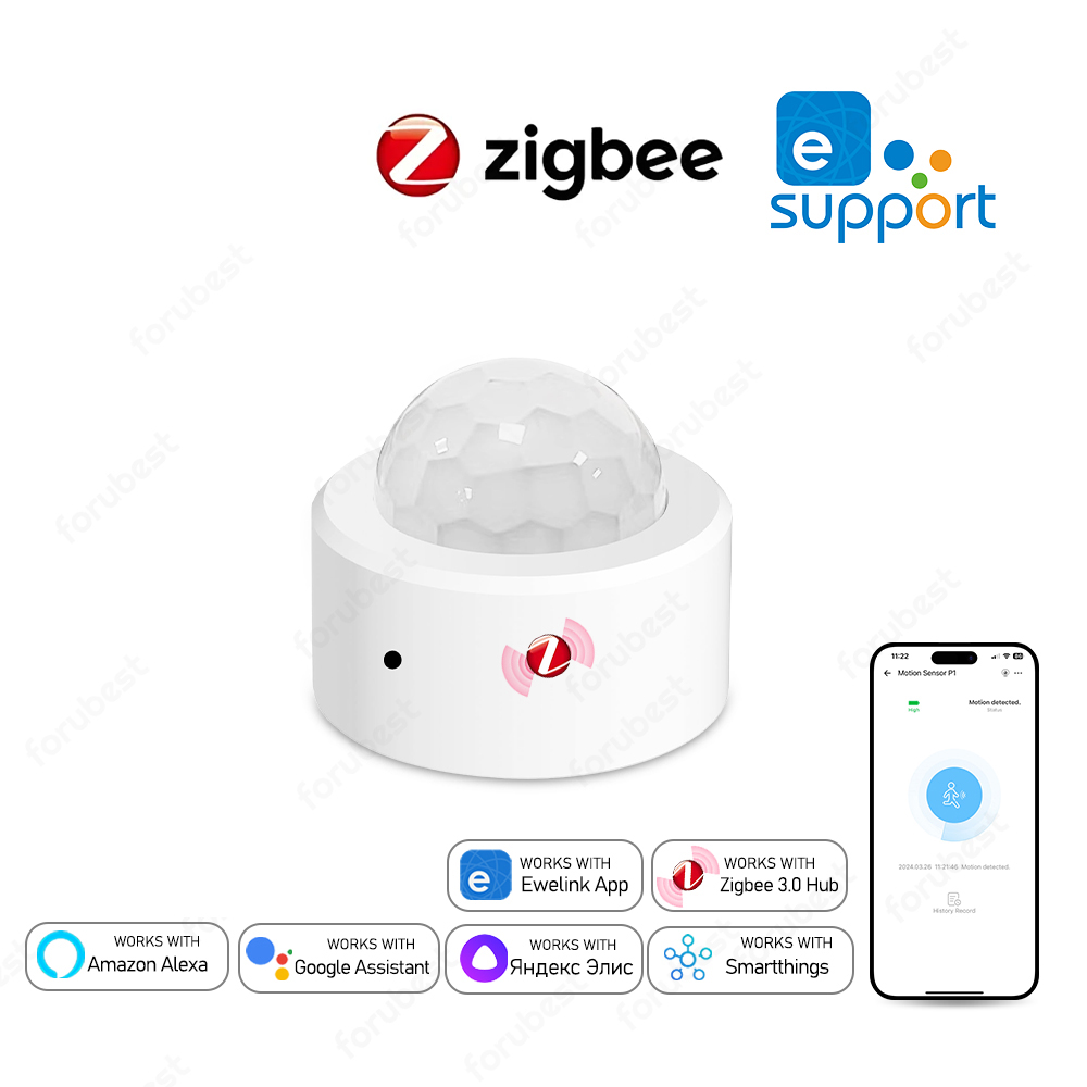 Home Security App - Zigbee 3.0 menschlicher Bewegungssensor PIR-Infrarotdetektor Smart