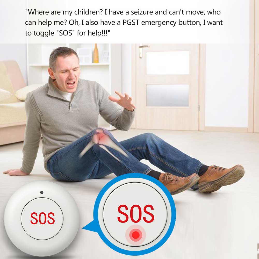 Drahtloser SOS-Knopf, Smart Ho – Home Security Deals Bewertung und Preis