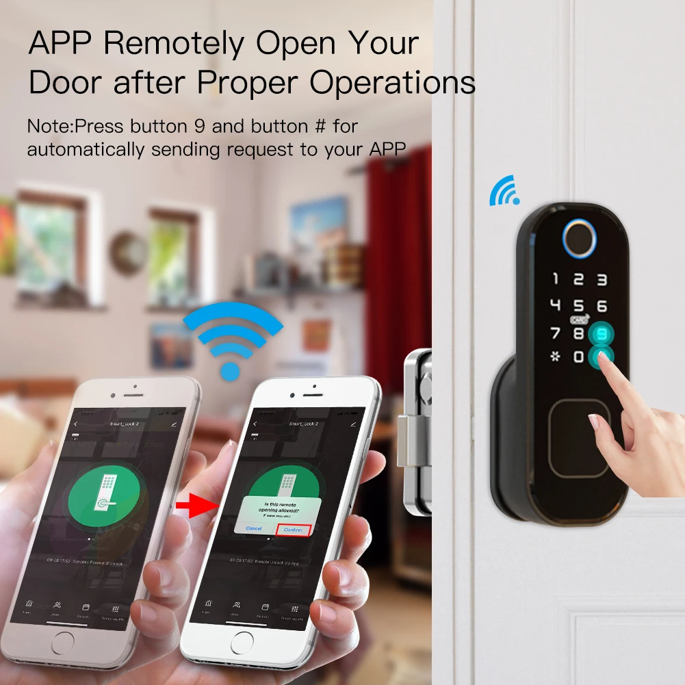 MOES WiFi Tuya Smart Lock Tür  – Home Security Group Bewertung und Preis