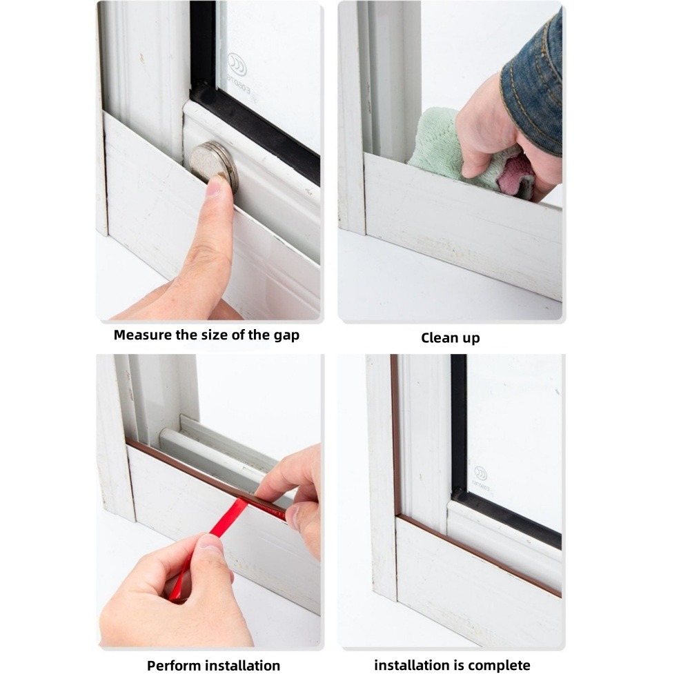 6 m selbstklebender Dichtungs- – Home Security Front Door Bewertung und Preis