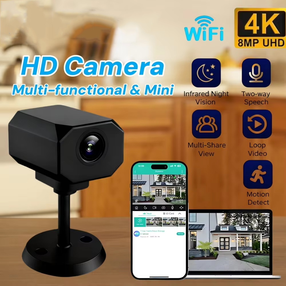 4K HD WiFi-Überwachungskamera  – Home Security App Bewertung und Preis
