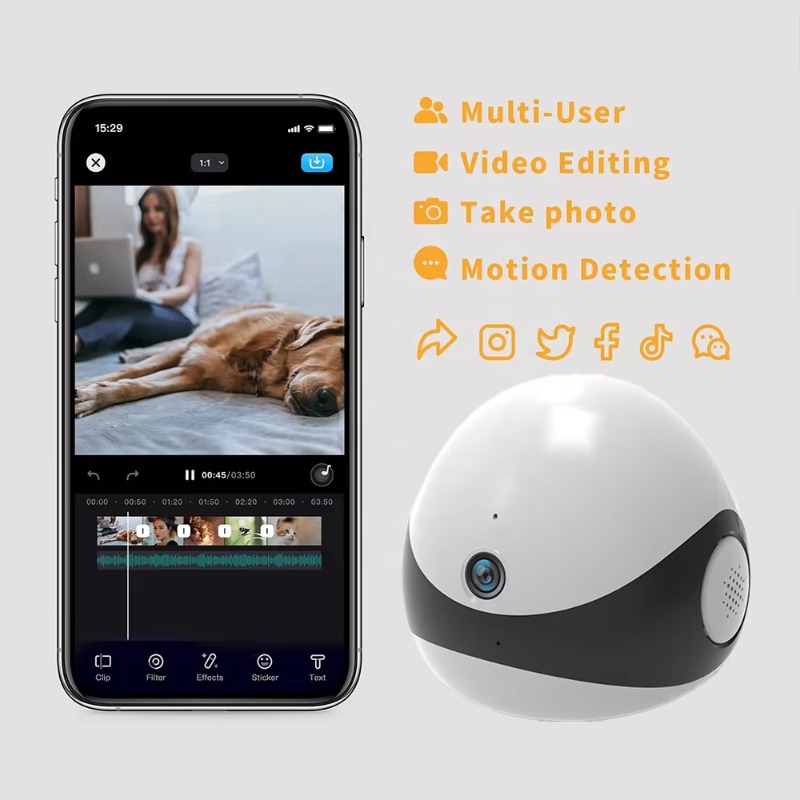 Kabellose 2K HD Mobile Haustie – Home Security Robot Dog Bewertung und Preis
