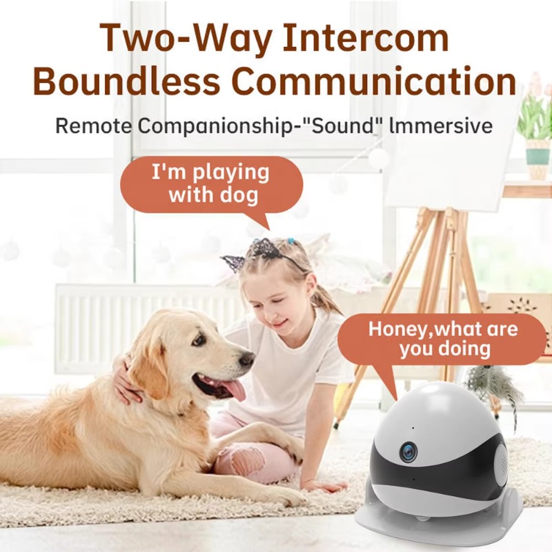 Kabellose 2K HD Mobile Haustie – Home Security Robot Dog Bewertung und Preis