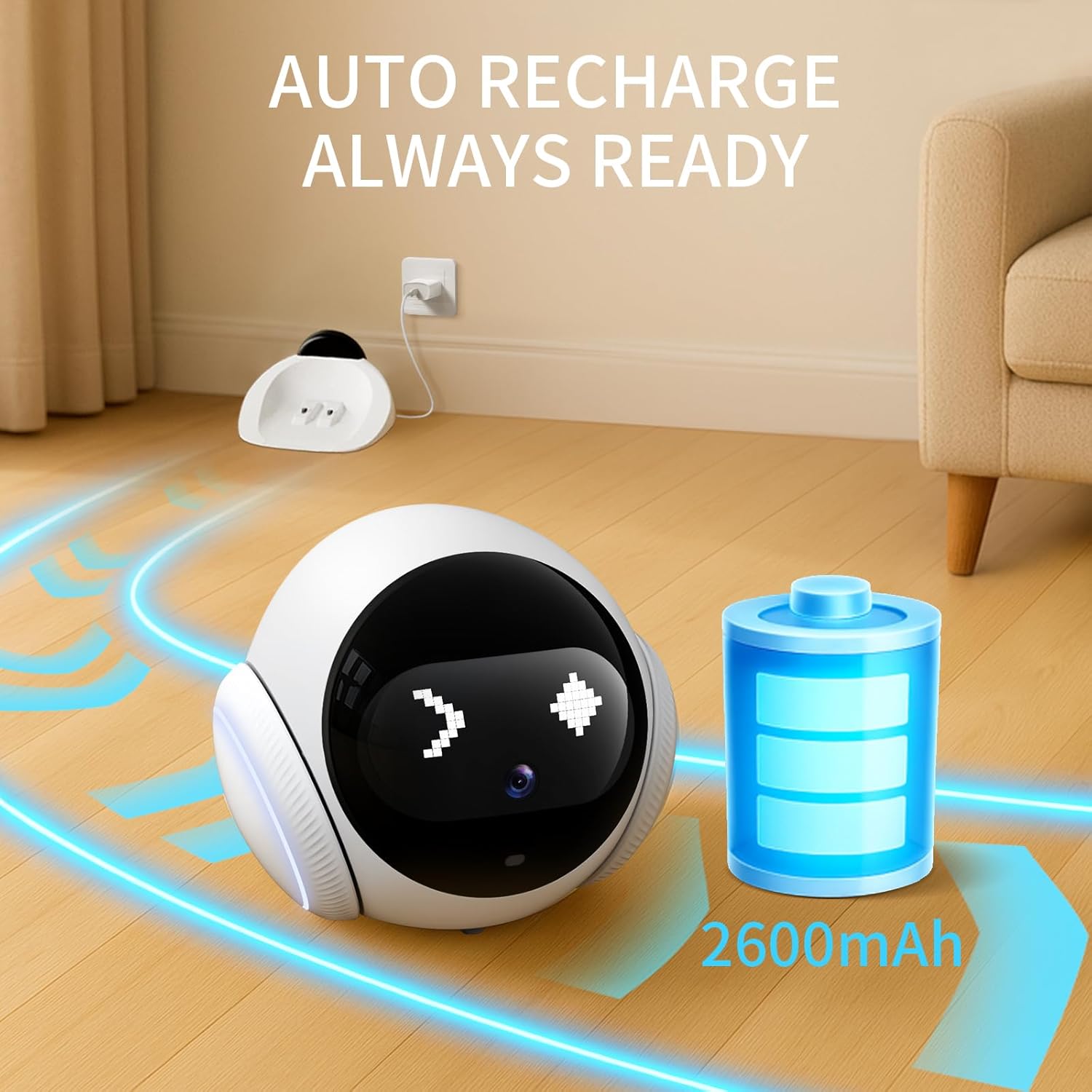 1080P HD Bewegliche Haustierka – Home Security Robot Dog Bewertung und Preis