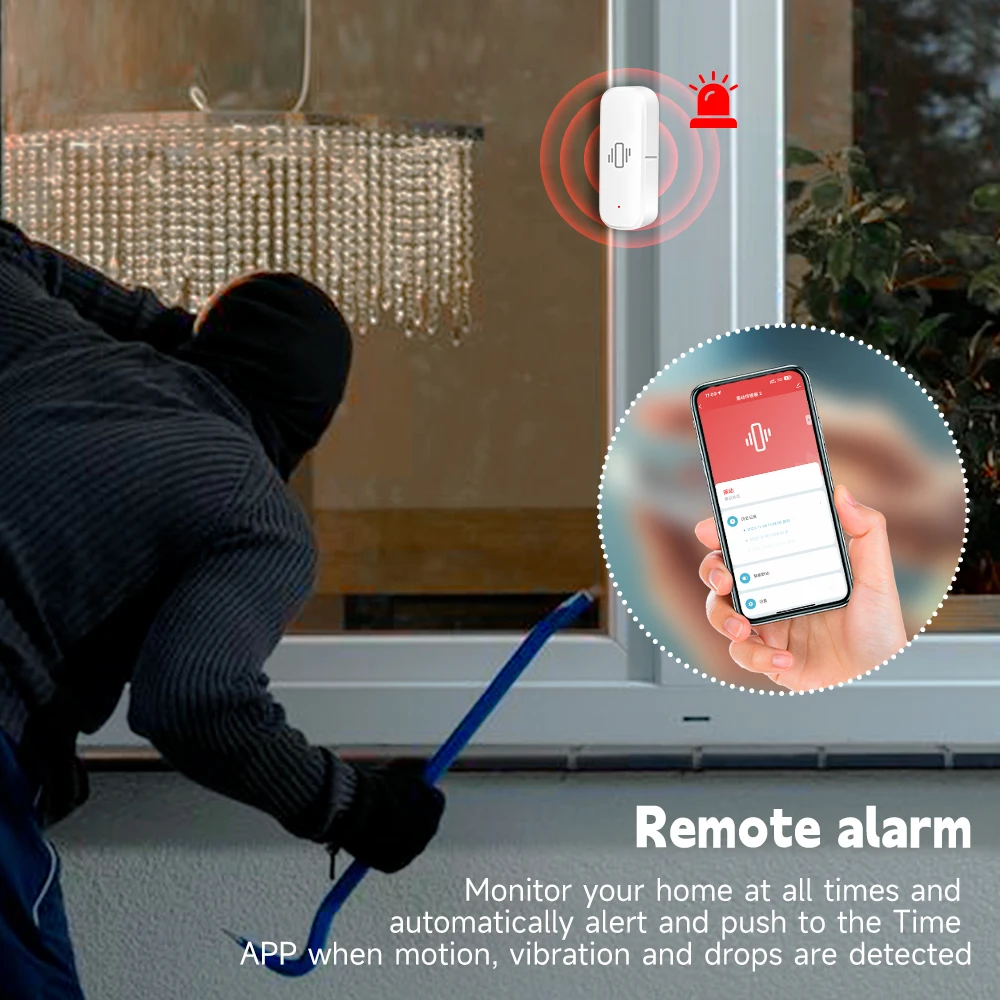 WiFi/Zigbee Smart Vibrationsse – Home Security App Bewertung und Preis