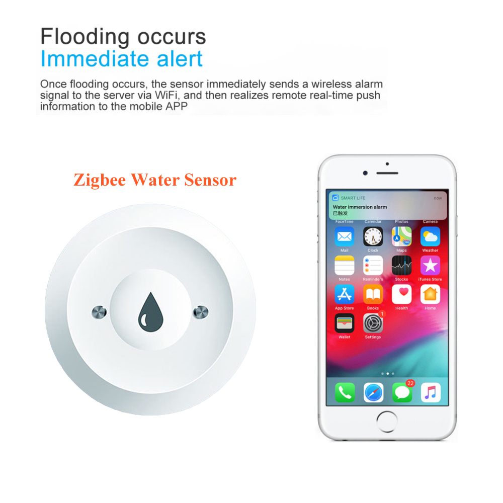 Tuya Wasserlecksensor Smart Ho – Home Security App Bewertung und Preis