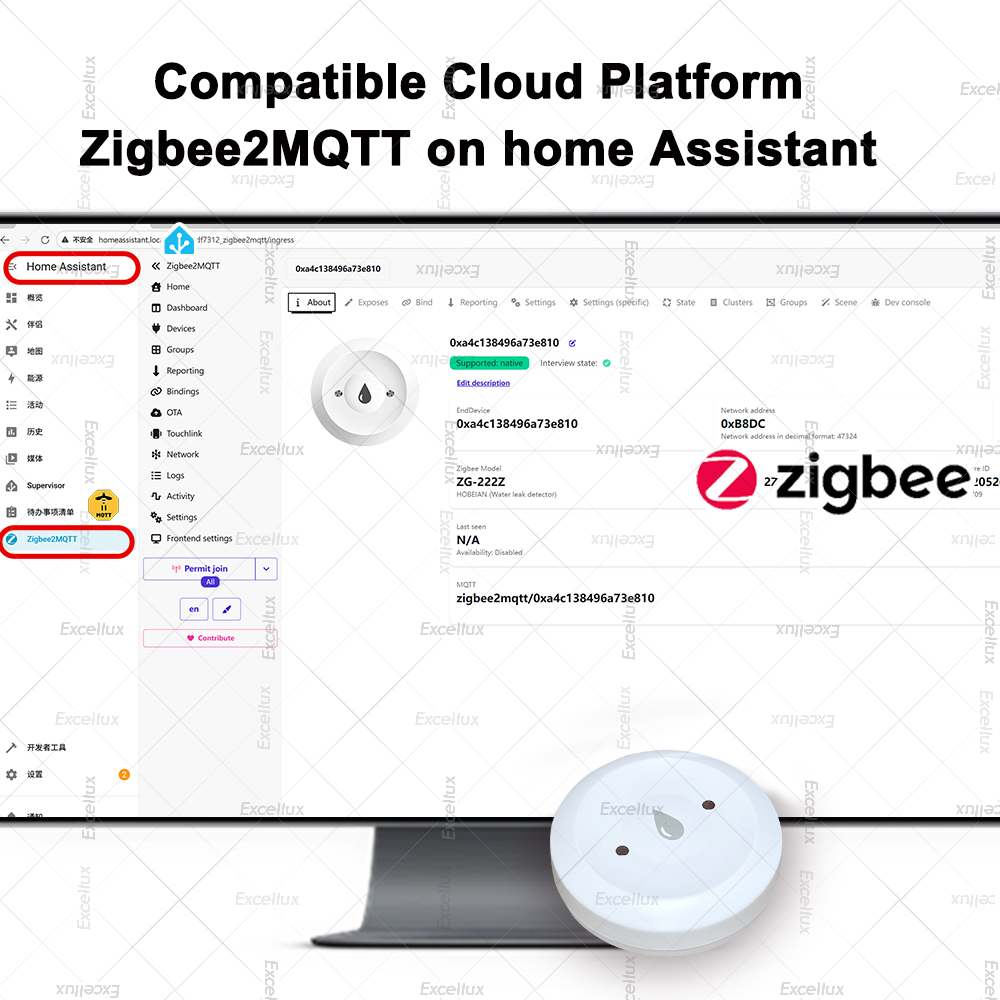 Zigbee Wasser Detektor Leckage – Home Security Monitor Bewertung und Preis