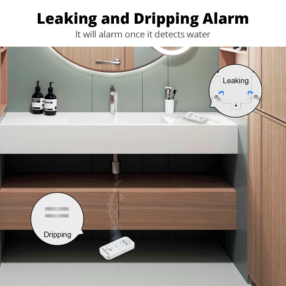 KERUI Drahtloser Wassersensor, – Home Security App Bewertung und Preis