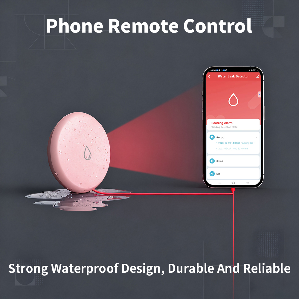 Zigbee Leckagesensor LED-Einbr – Home Security App Bewertung und Preis