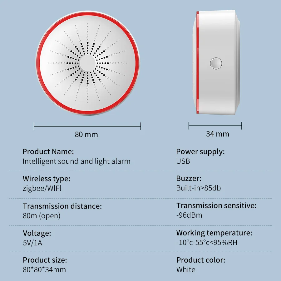 Tuya WiFi ZigBee Smart Alarm S – Home Security Deals Bewertung und Preis