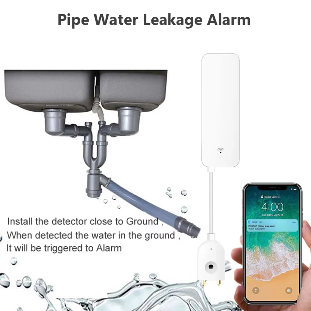 ZigBee WLAN Wasserleck-Sensor  – Home Security App Bewertung und Preis