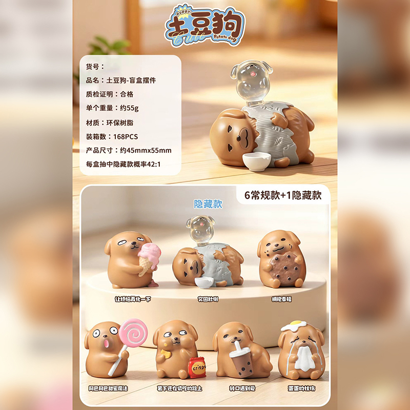 Potato Dog Blind Box Figur aus – Home Security Items Bewertung und Preis