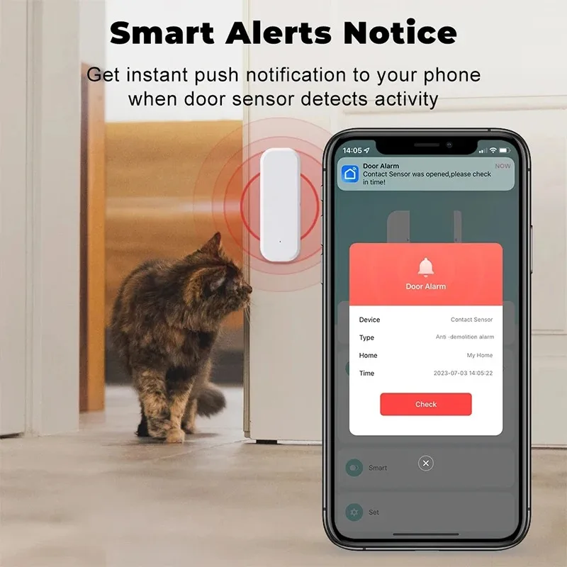 Tuya WiFi Smart Tür- und Fenst – Home Security Deals Bewertung und Preis
