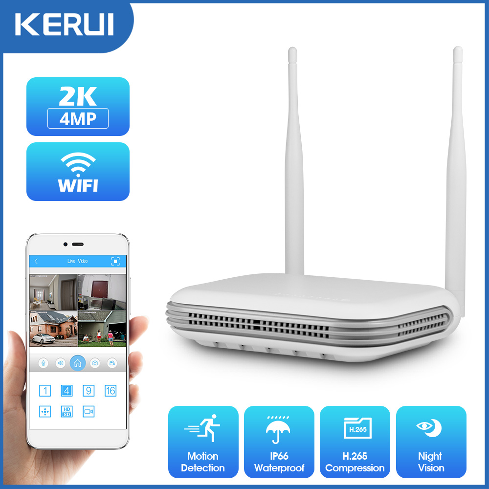 KERUI 2K 3K 4MP 8CH NVR WIFI O – Home Security Monitor Bewertung und Preis