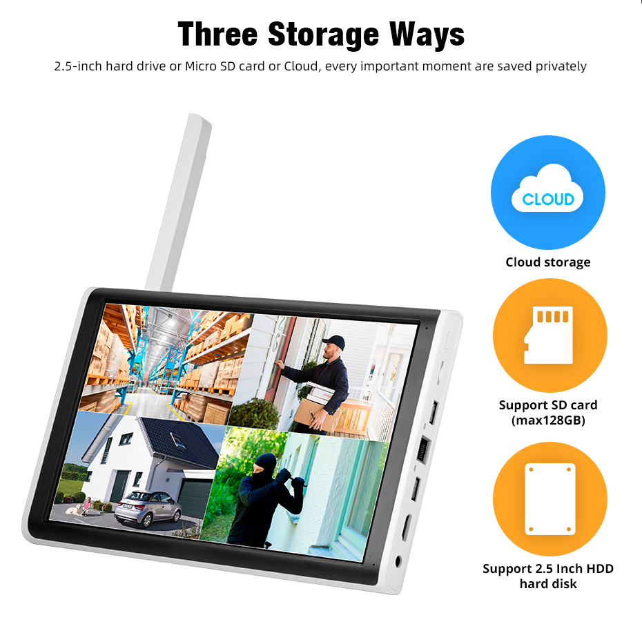 KERUI 2K 3K 4MP 8CH NVR WIFI O – Home Security Monitor Bewertung und Preis