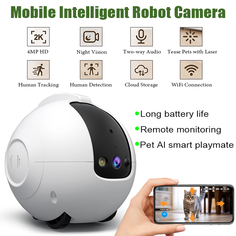 Heimüberwachungskamera Mobiler – Home Security Robot Dog Bewertung und Preis