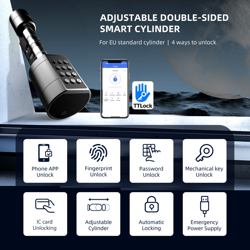 Intelligentes zylindrisches Eu – Home Security Group Bewertung und Preis