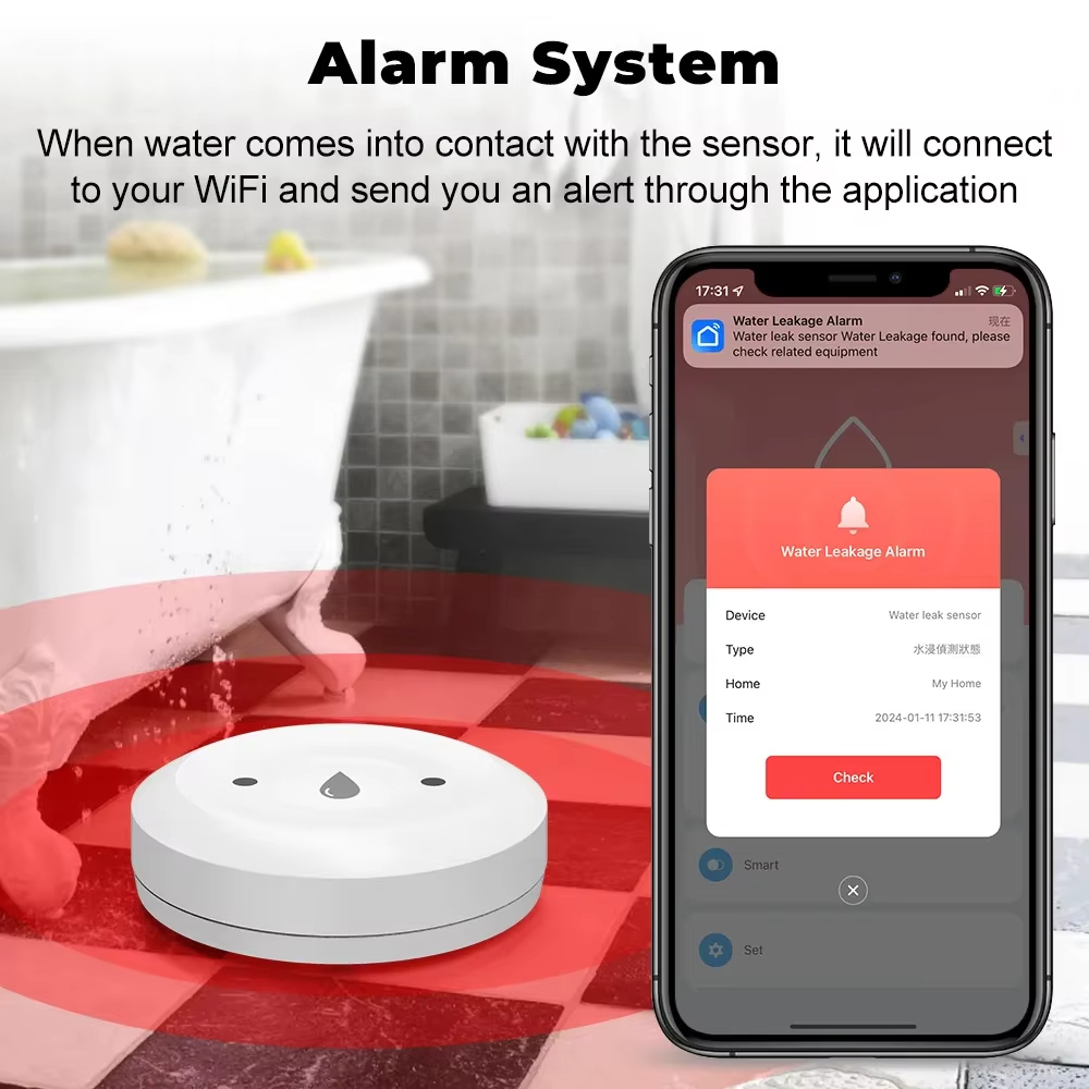 Tuya ZigBee 3.0 Wasserleck-Det – Home Security App Bewertung und Preis