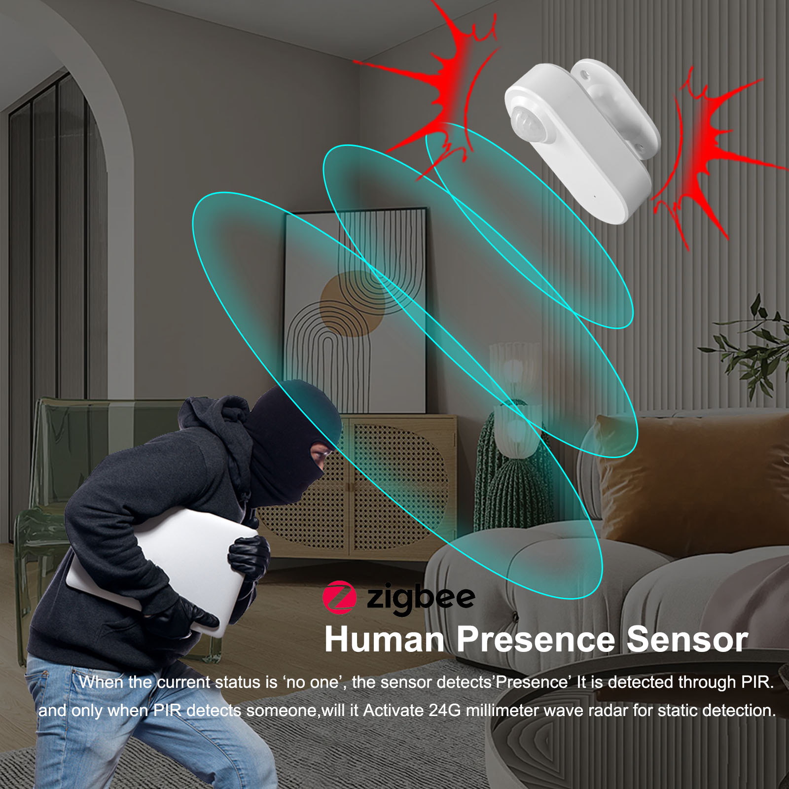 Tuya Human Presence Sensor Sma – Home Security App Bewertung und Preis