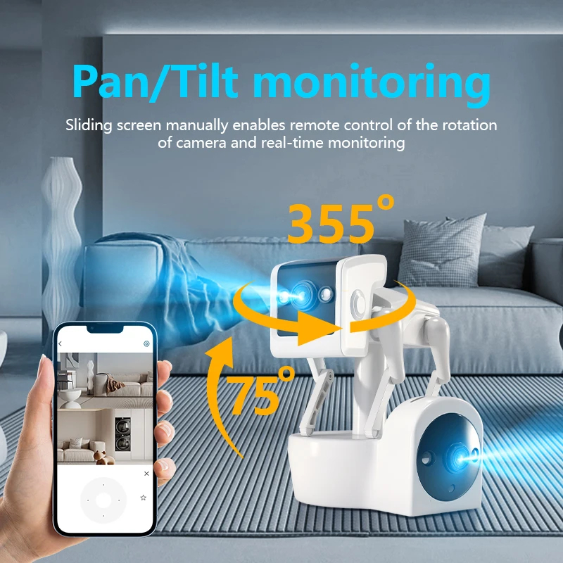 1080P 5G Dual-Objektiv Roboter – Home Security Robot Dog Bewertung und Preis