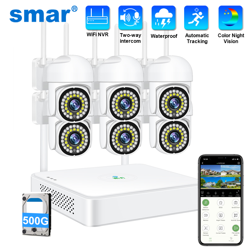 Smar 3MP Kabelloses CCTV-Siche – Home Security Deals Bewertung und Preis