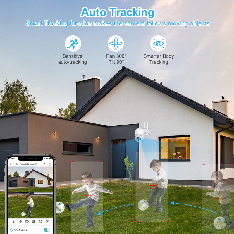 Smar 3MP Kabelloses CCTV-Siche – Home Security Deals Bewertung und Preis